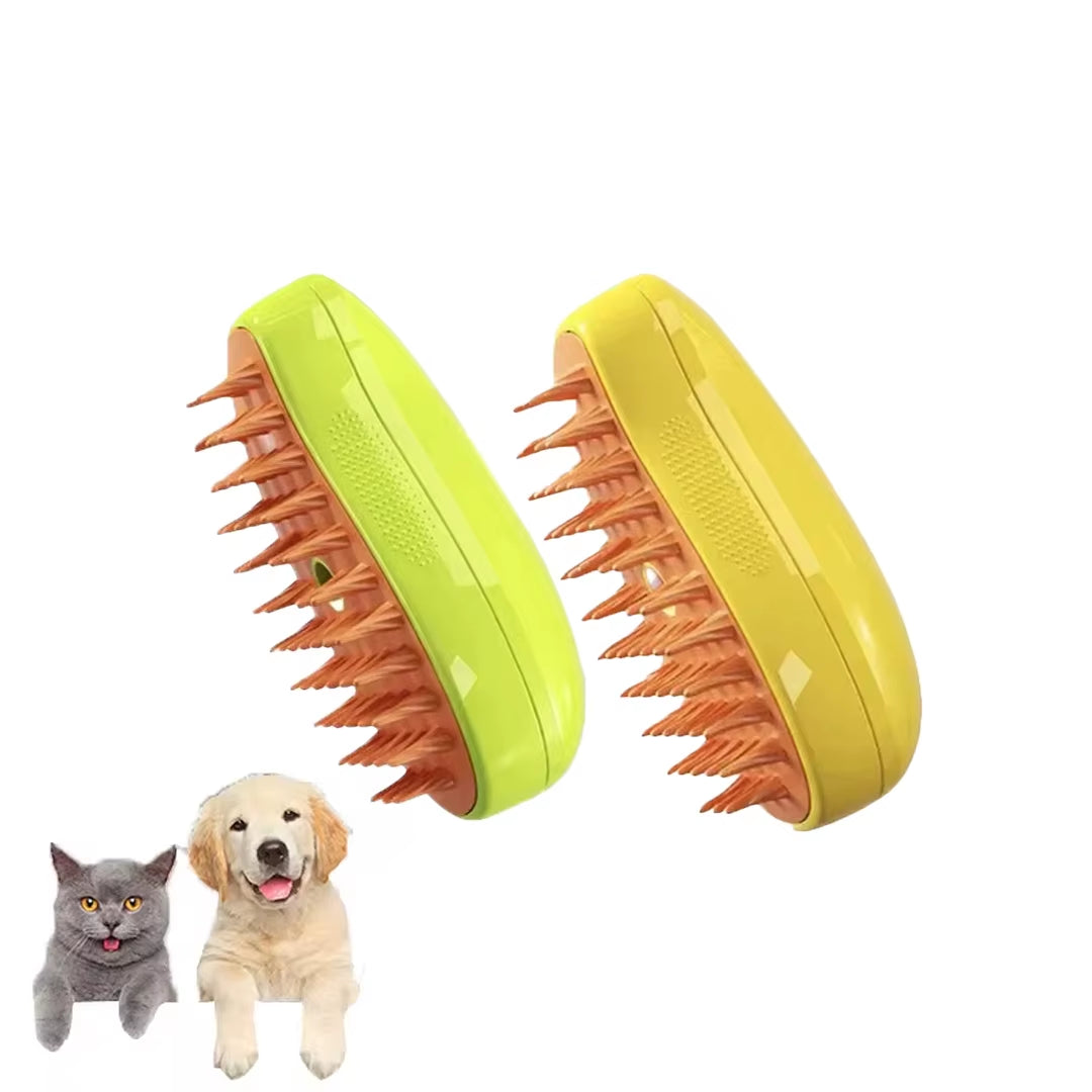 Cat Dog Steamy Brush Steam Brush Electric Sprayer for Massage Pet Grooming Tool Shedding 3 in 1 Electric Sprays Massage Combs